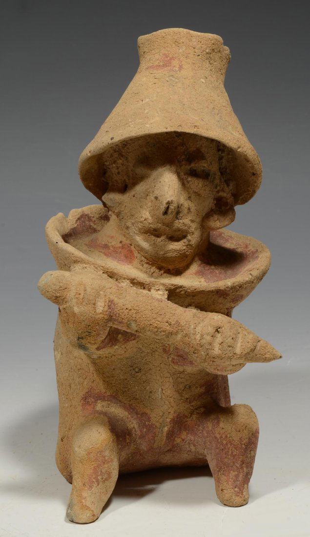 Pre-Columbian Jalisco Pottery Warrior (1 of 4)