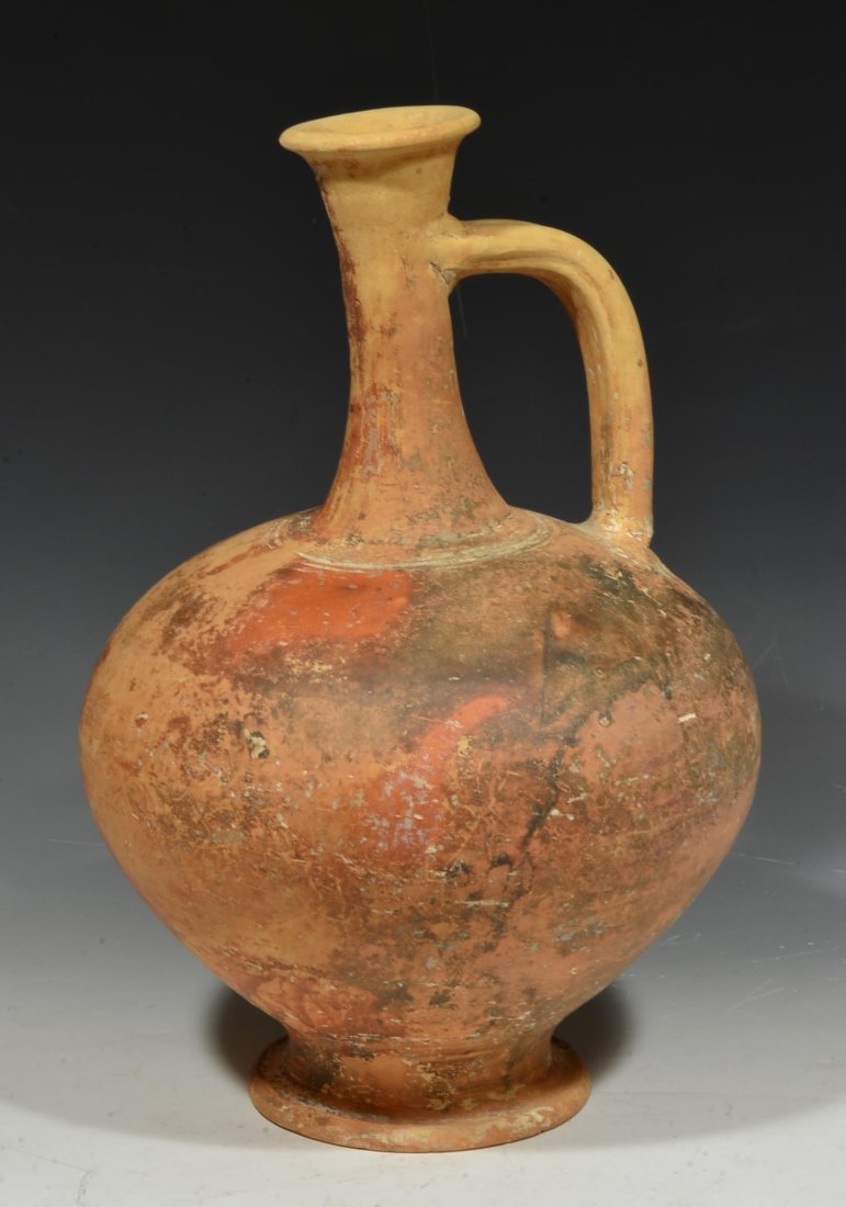 Bronze Age Holyland Terracotta Pouring Vessel (1 of 6)