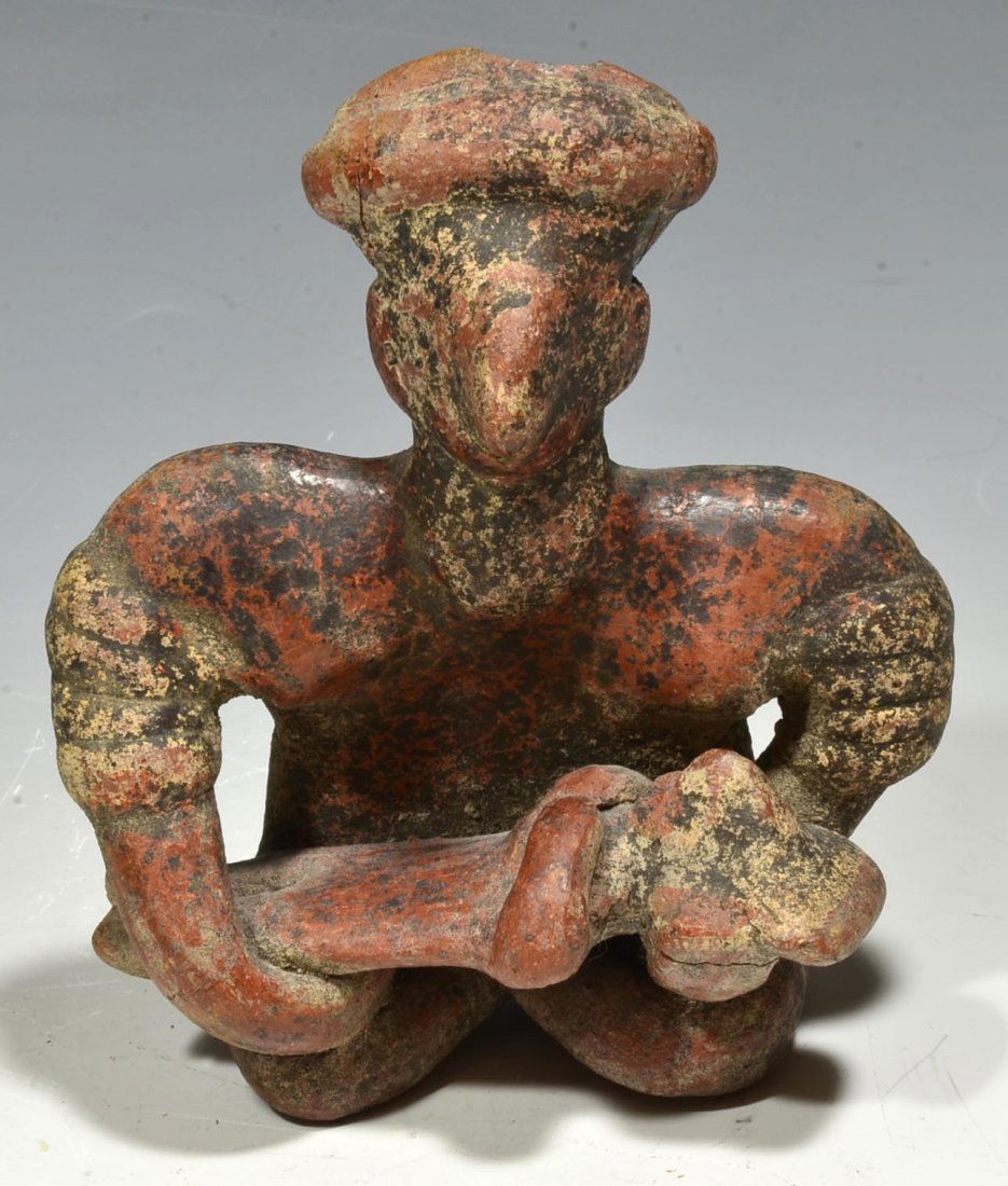 Pre Columbian Nayarit Polychrome Pottery Mother and Child (1 of 5)