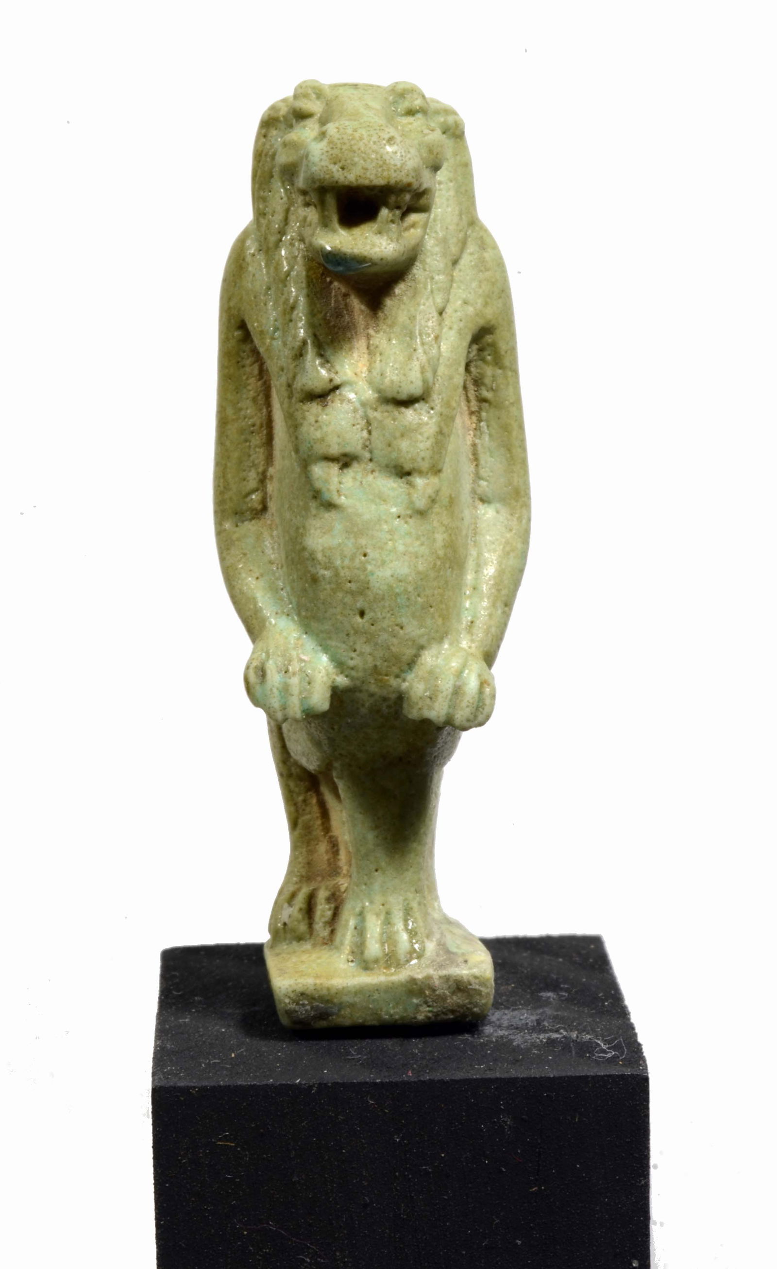 Egyptian Faience Amulet of Twaret (1 of 4)