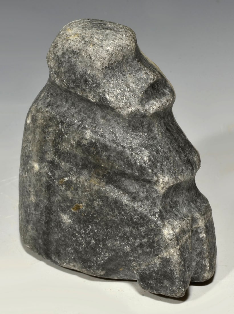 Mezcala Stone Seated Stargazer (1 of 4)