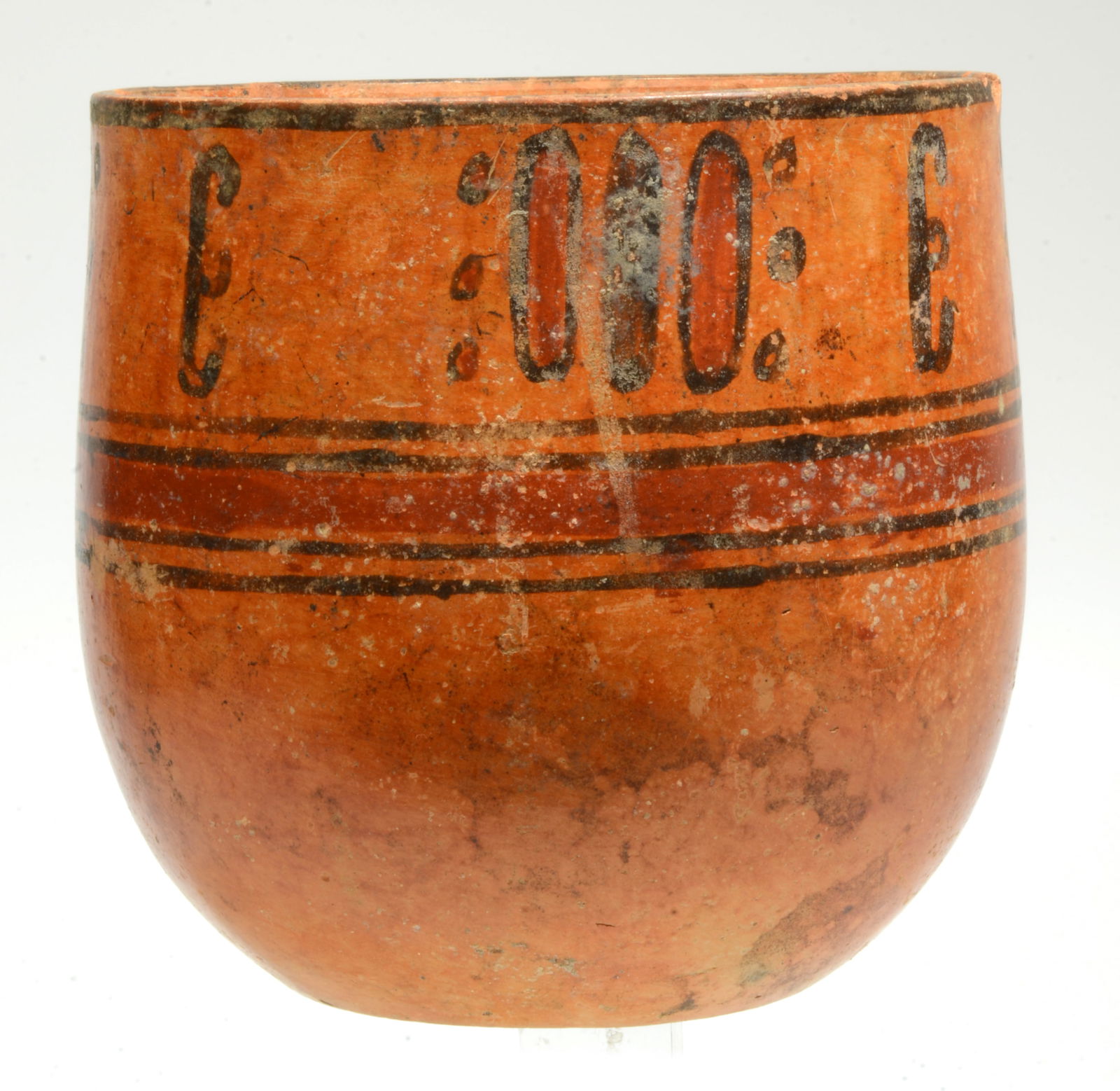 Mayan Polychrome Pottery Cylinder Vessel (1 of 6)