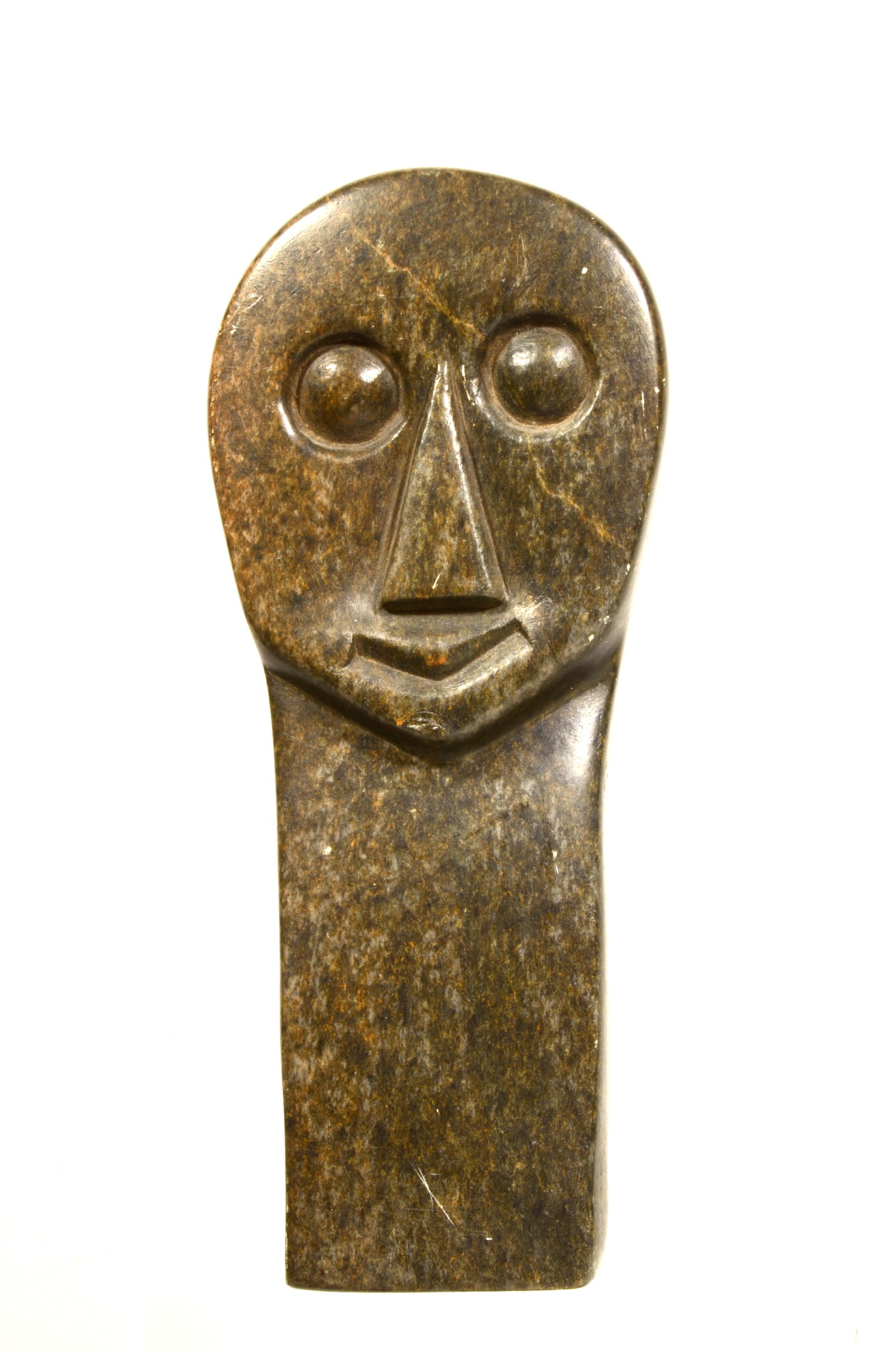 African Abstract Stone Figural Bust (1 of 5)