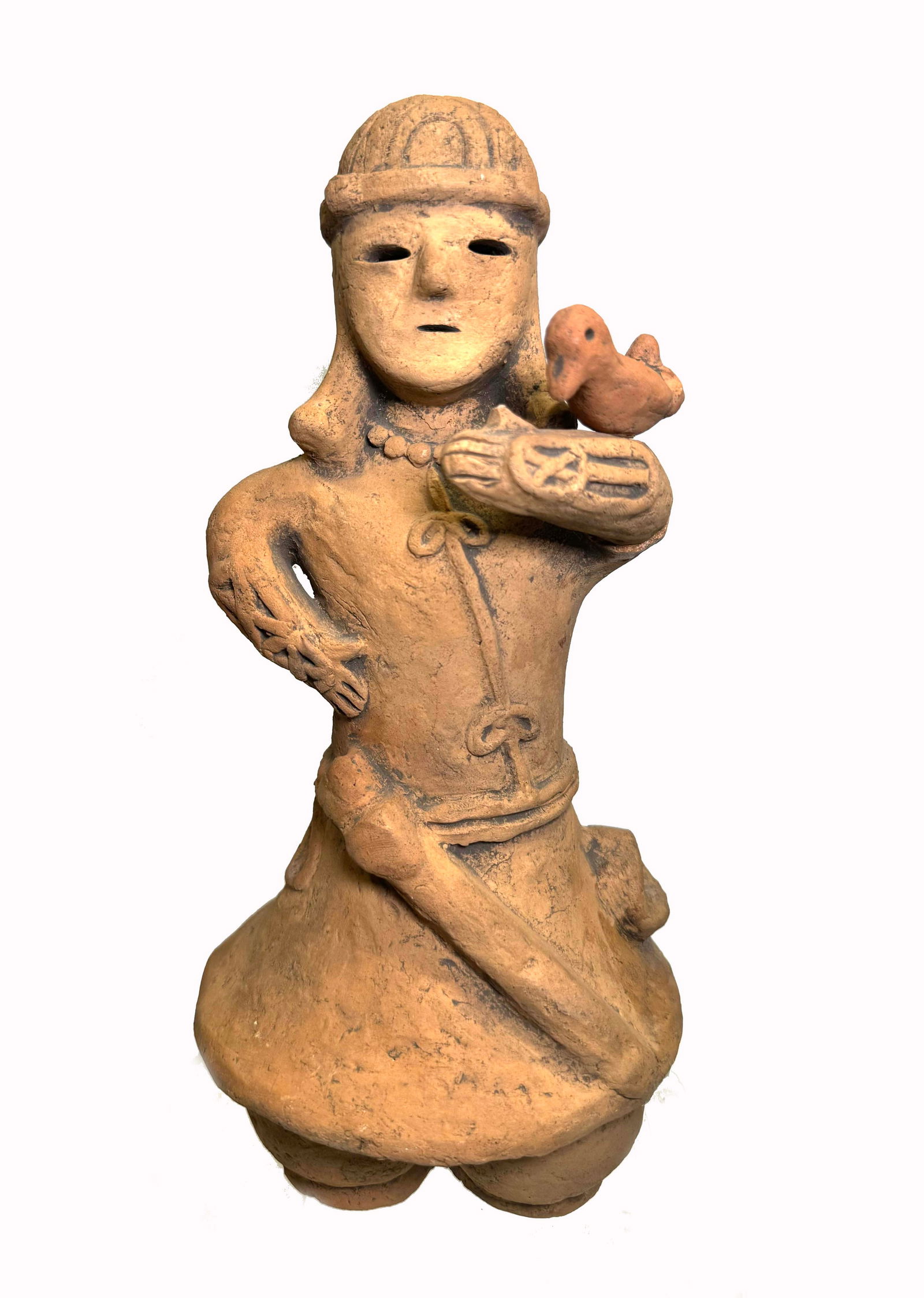 Japanese Haniwa Pottery Figure of a Warrior (1 of 8)