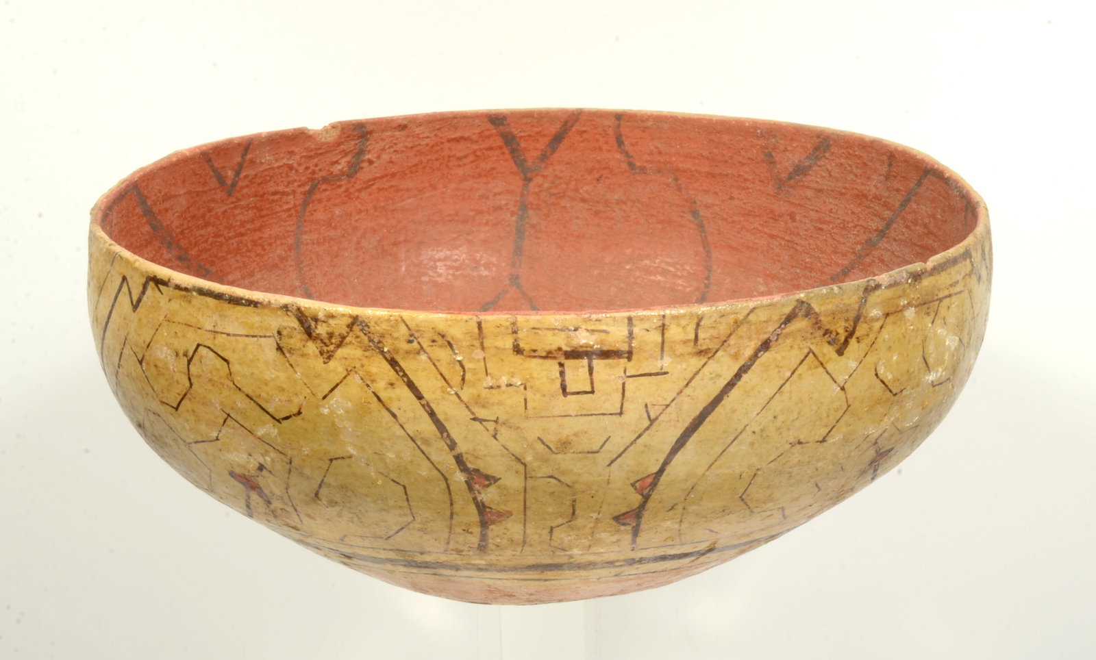 Shipibo Pottery Polychrome Bowl (1 of 4)
