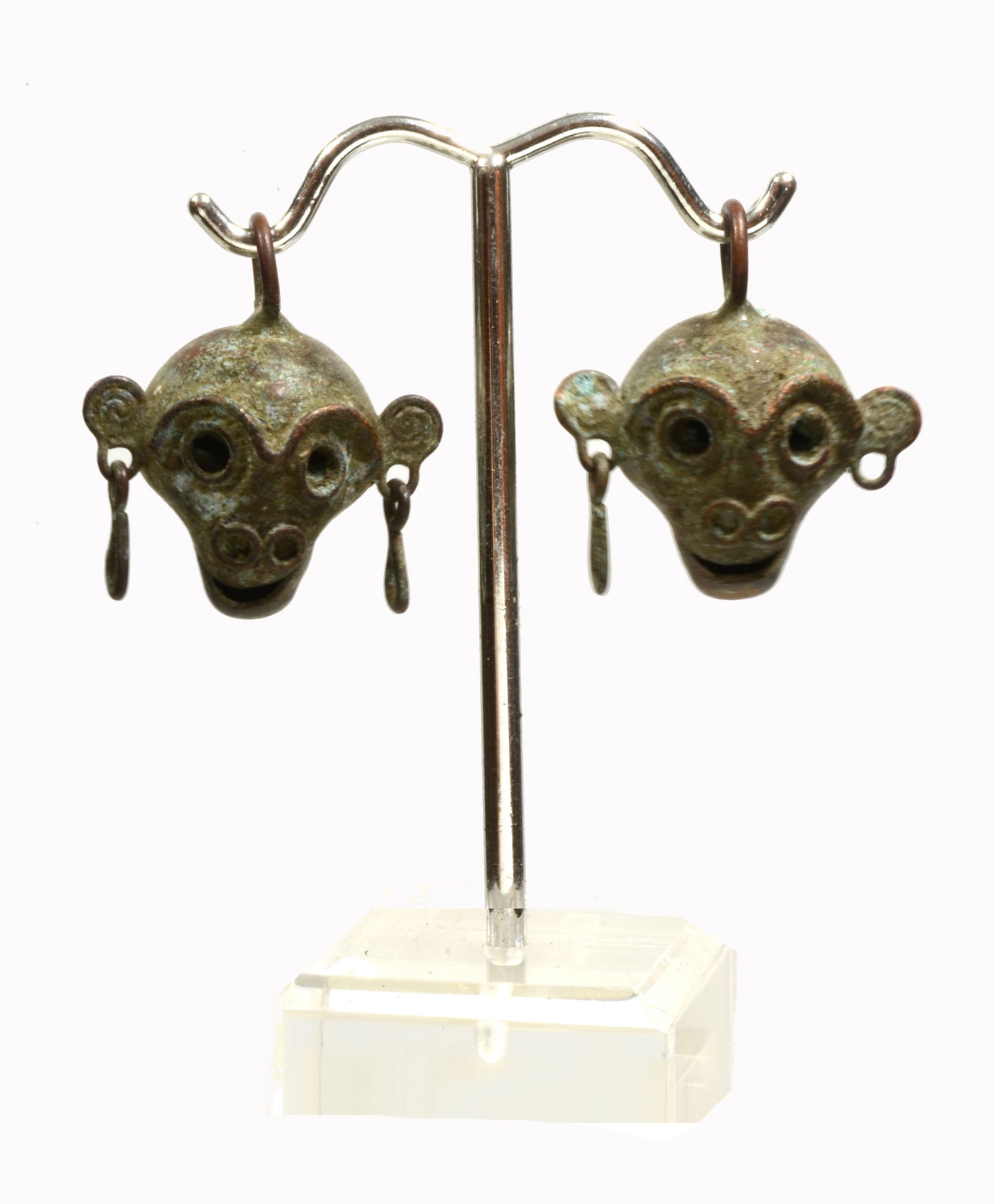 Pair Mixtec Copper Bells (2) (1 of 6)