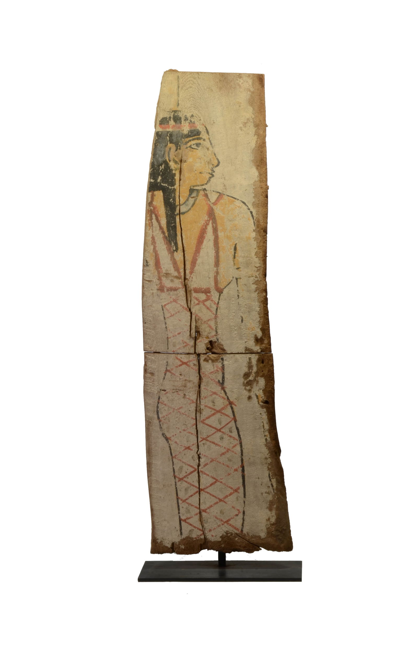 Ancient Egyptian Wood Panel with a Protective Goddess Isis (1 of 5)
