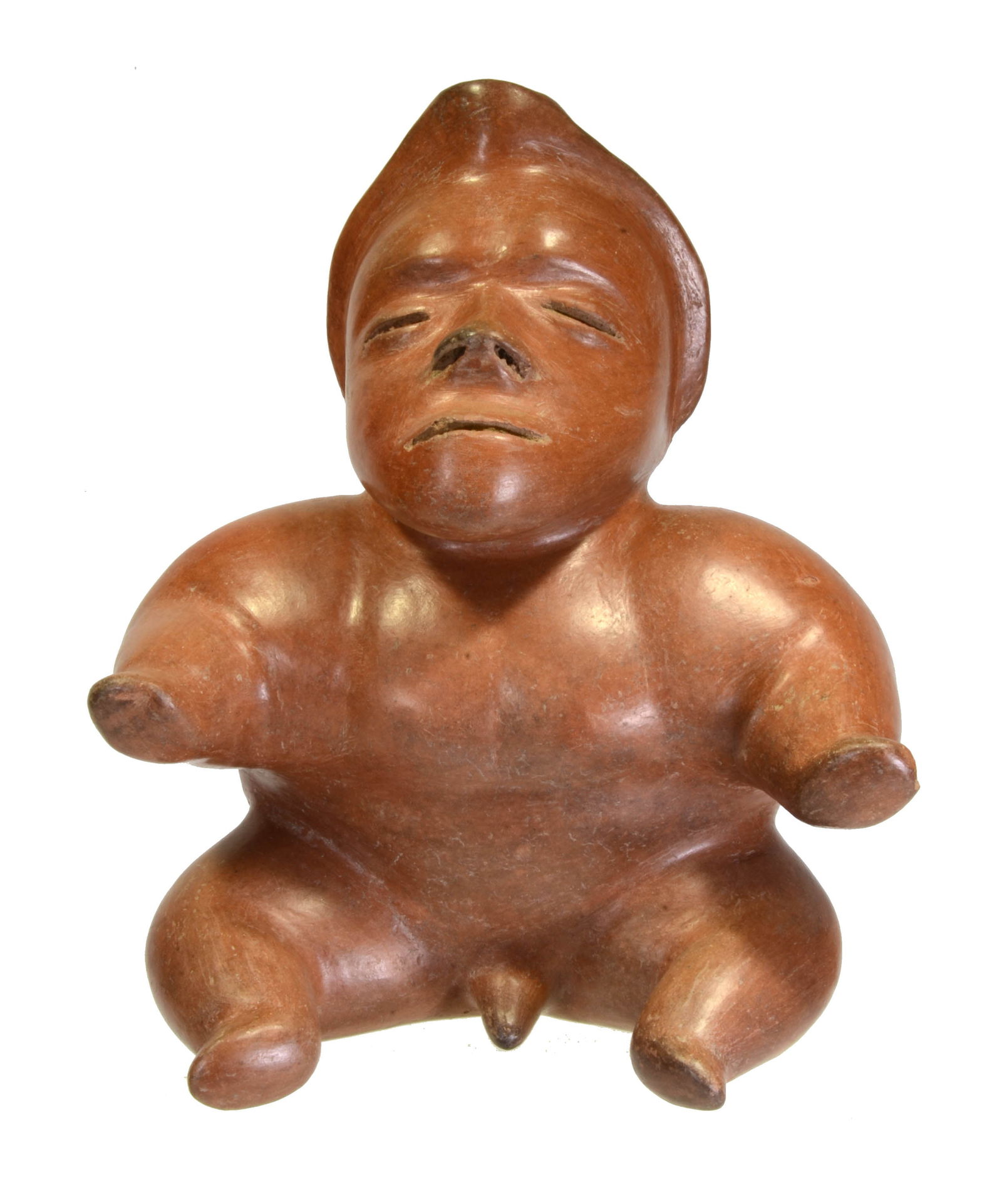 Pre-Columbian Colima Fine Hunchback Dwarf Effigy Figure (1 of 11)
