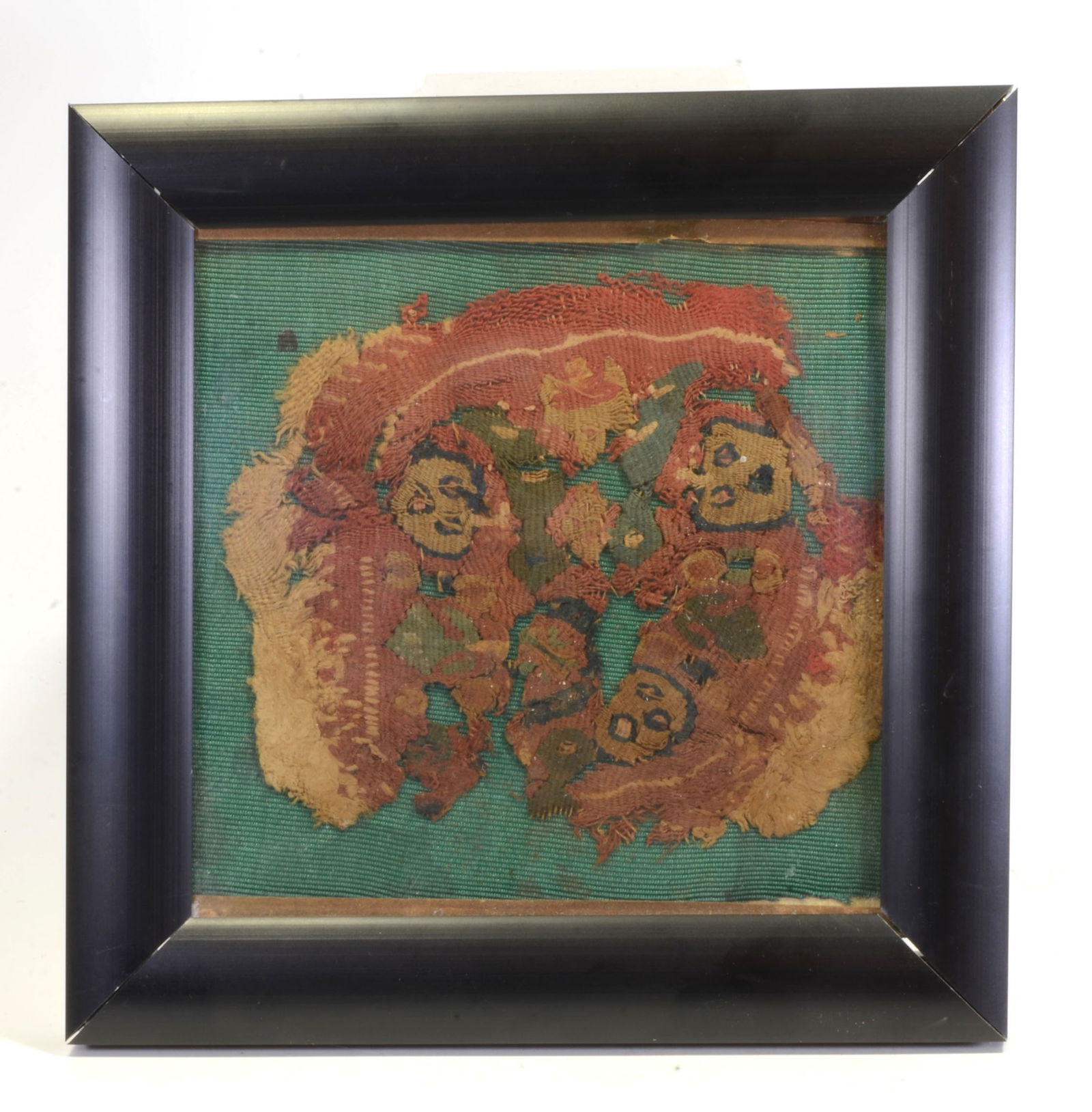 Ancient Egyptian Coptic textile rondel (1 of 4)