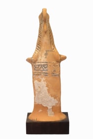 Greek Archaic Terracotta Plank Goddess
