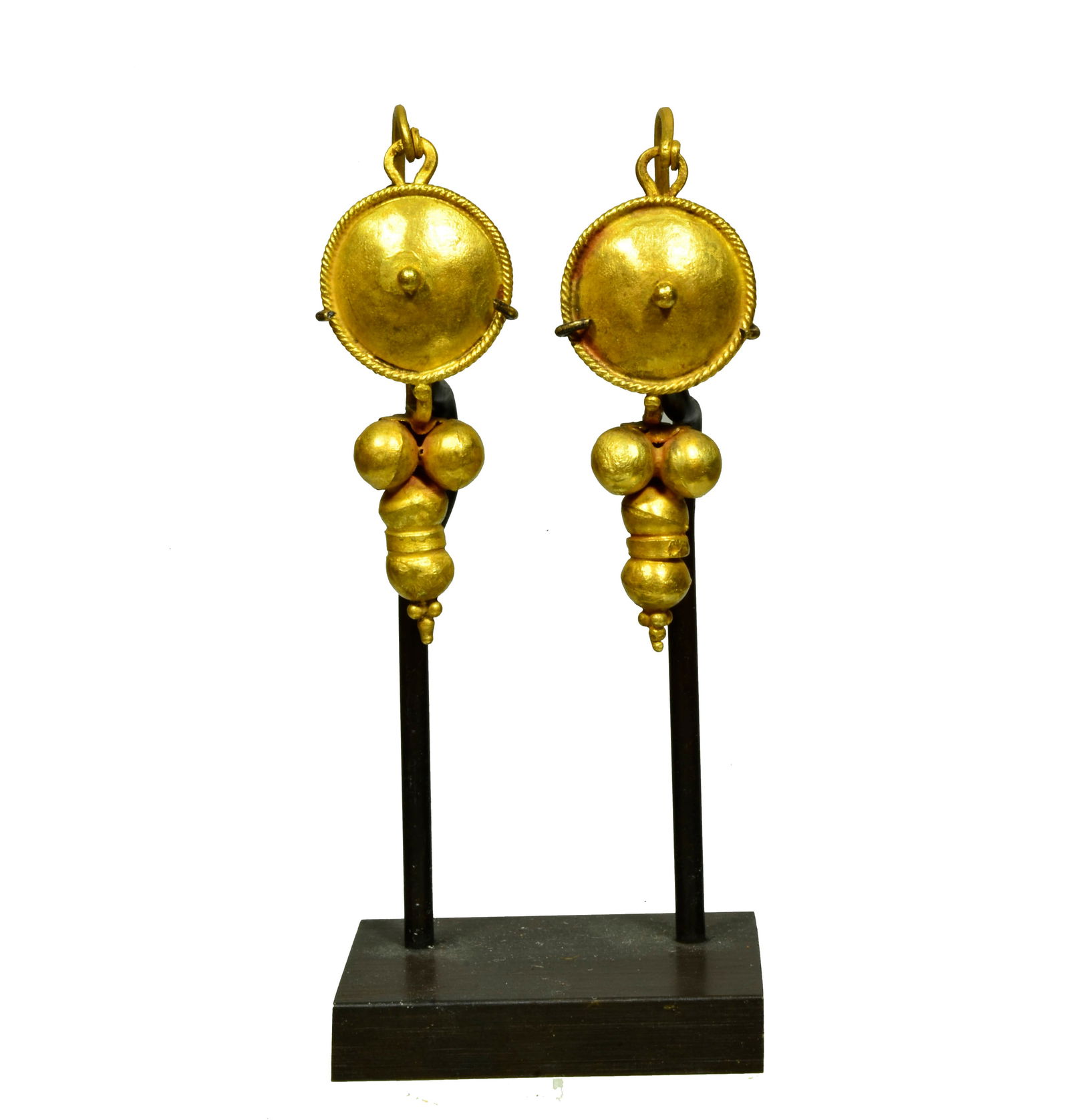 Roman Pair of Gold Earrings (1 of 8)