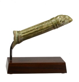 Roman Bronze Patera Handle