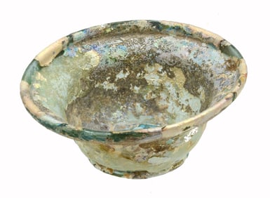 Roman Blue Glass Patella Cup