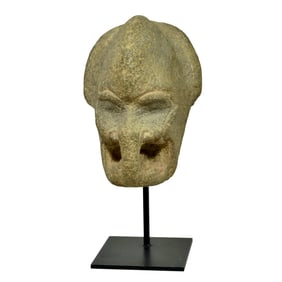 Vera Cruz Carved Stone Old God Hacha