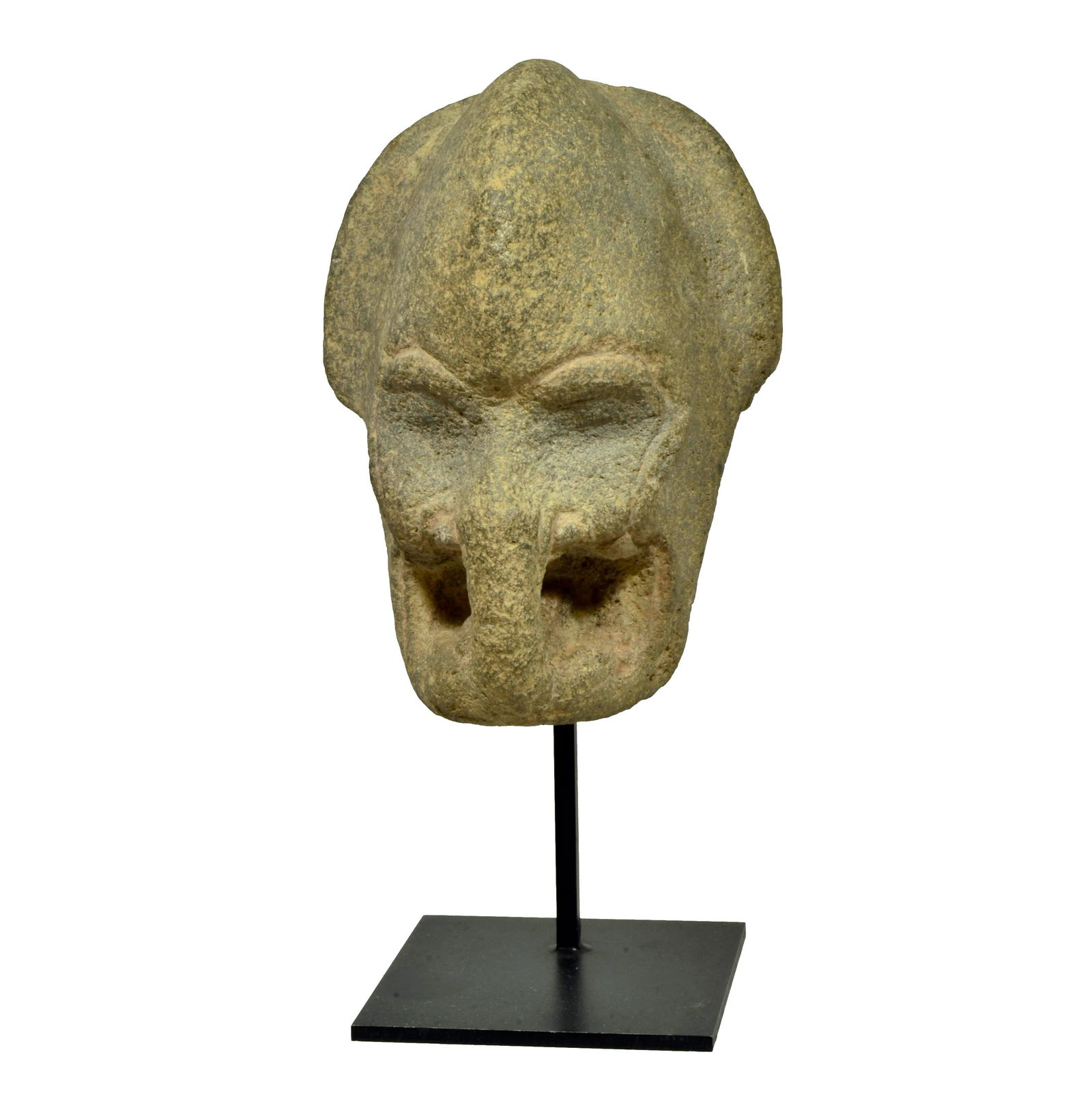 Vera Cruz Carved Stone Old God Hacha (1 of 5)