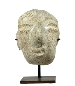 Chontal Green Stone Mask