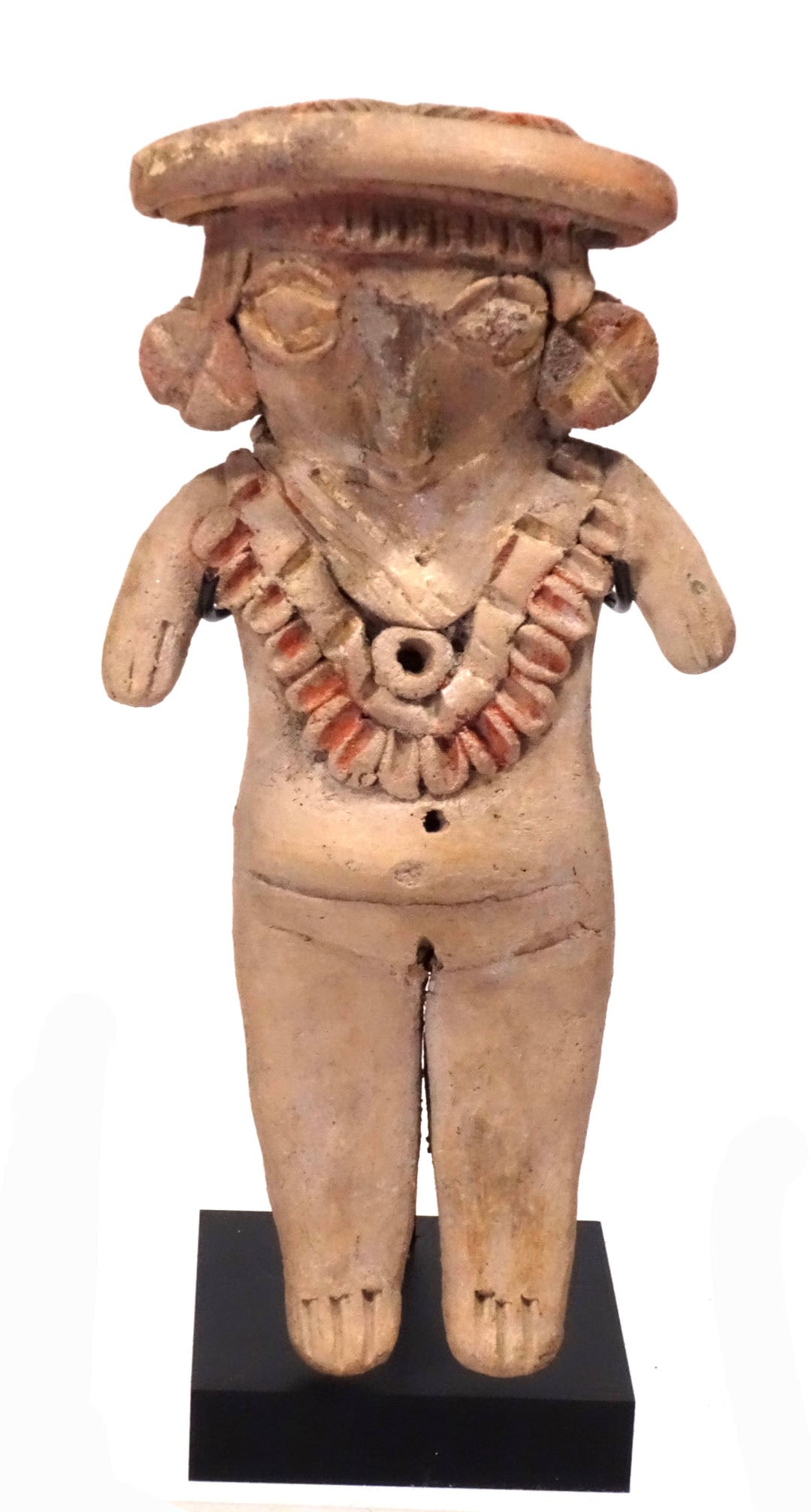 Michoacan Large Pottery Pretty Lady (1 of 5)