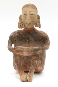 Jalisco Pottery Seated Figure