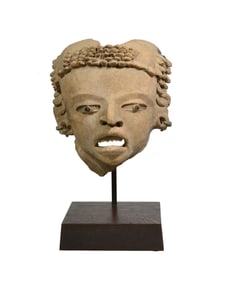 Expressive Vera Cruz Pottery Head