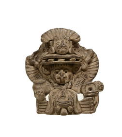 Zapotec Seated God Figural Urn (1 of 7)