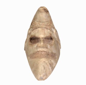 Taino Style Stone Three Point Zemi