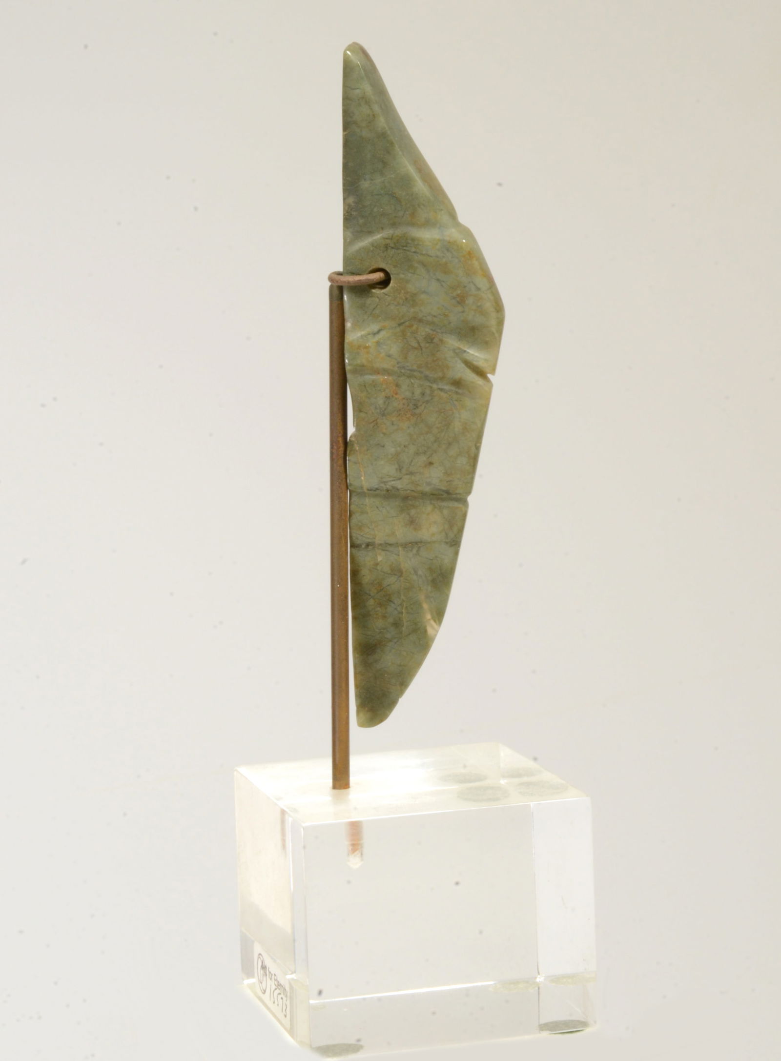 Maya Green Heirloom Jade Stone Bird Pendant (1 of 5)