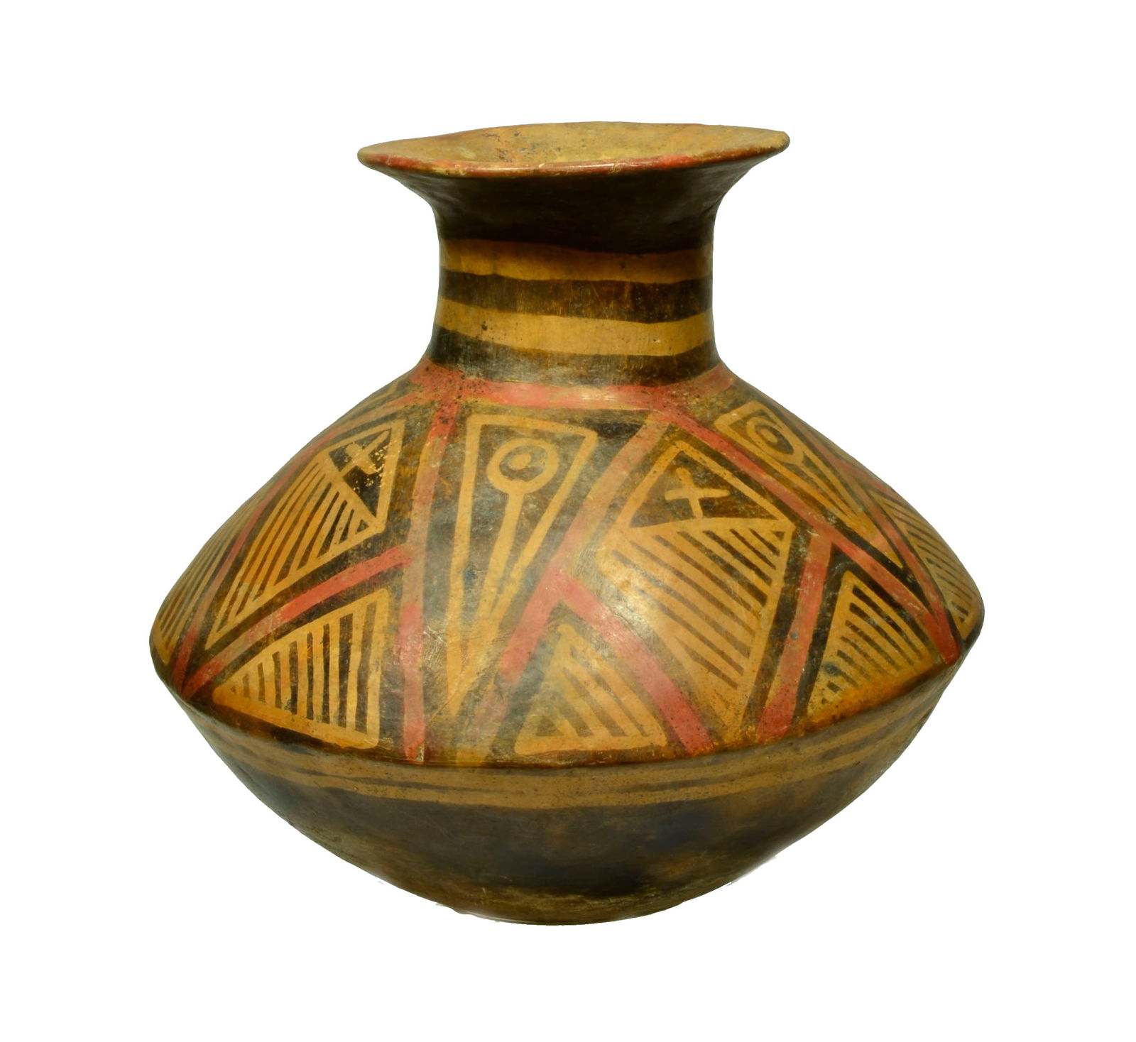 Good Size Narino Wax Resist Pottery Olla (1 of 4)