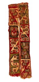 Wari Huari Woven Textile Figural Bands (2)