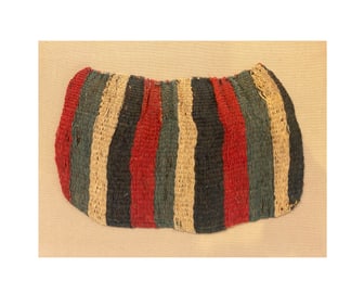 Nazca  Woven Stripped Textile Bag
