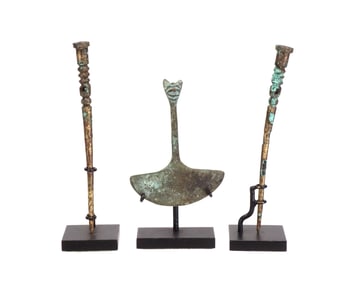 Chimu Copper Tumi and Needles (3)