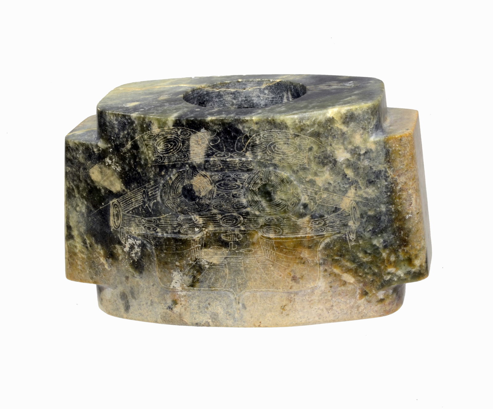 Chinese Neolithic Style Ritual Cong, Liang-Zhu Culture (1 of 15)