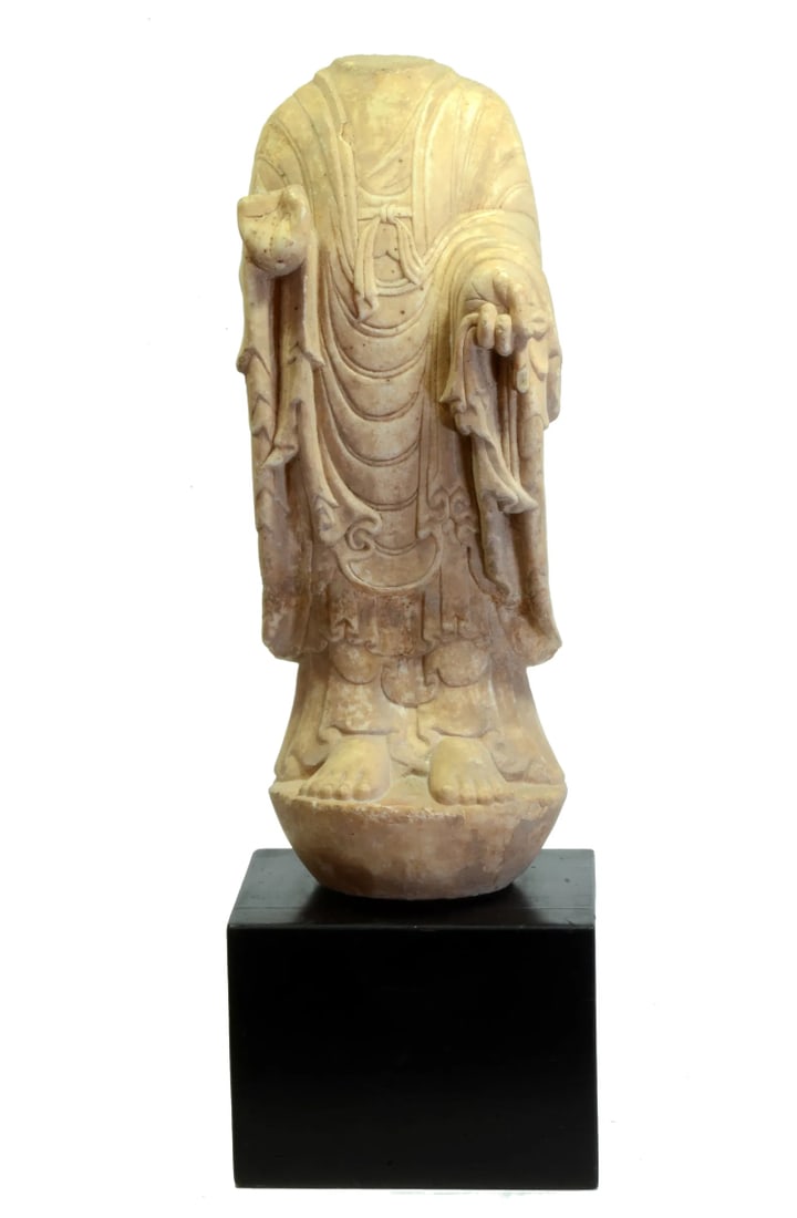 Chinese Northern Wei Style Marble Torso of Bodhisattva (1 of 9)