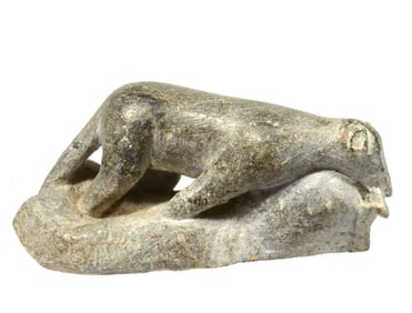 Inuit Serpentine Model of Bear