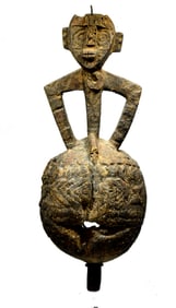 Good Old Winiama Carved Wood Shrine Figure