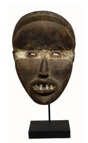 Dan Wood Carved Family Mask