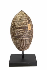 New Guinea Finely Incised Gourd