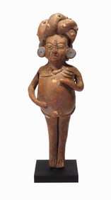 Maya Jaina Style Figural Rattle