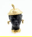 Vintage 1960's Franconeri Blackamoor pendant