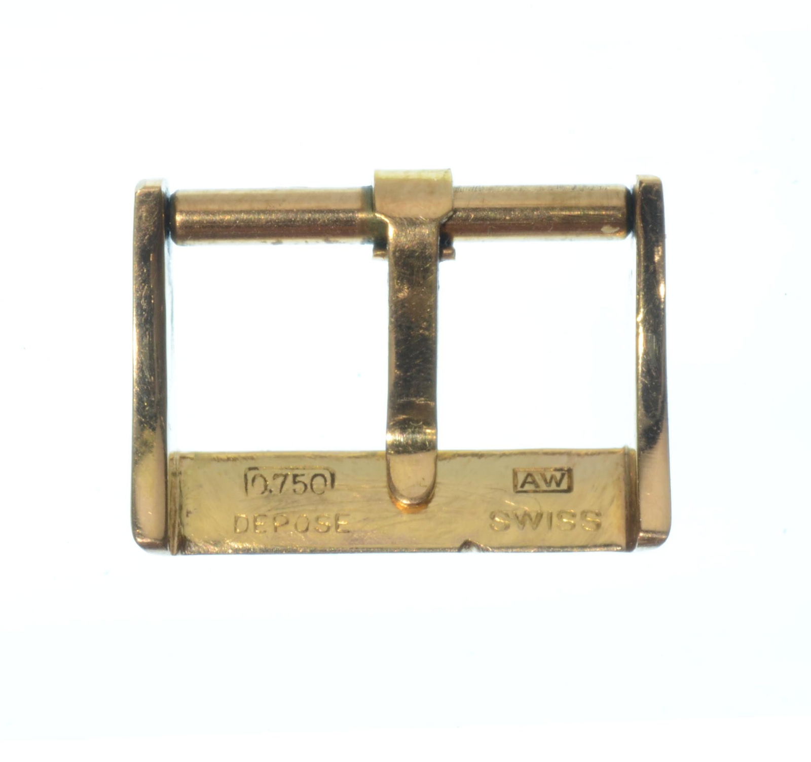 Antique 18k solid gold watch buckle (1 of 3)