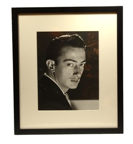 DalĂ    Black and White Photograph by Man Ray