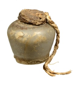 Published Egyptian Anhydrite Stone Vessel