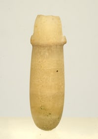 Egyptian Alabaster Cosmetic Tube Alabastron