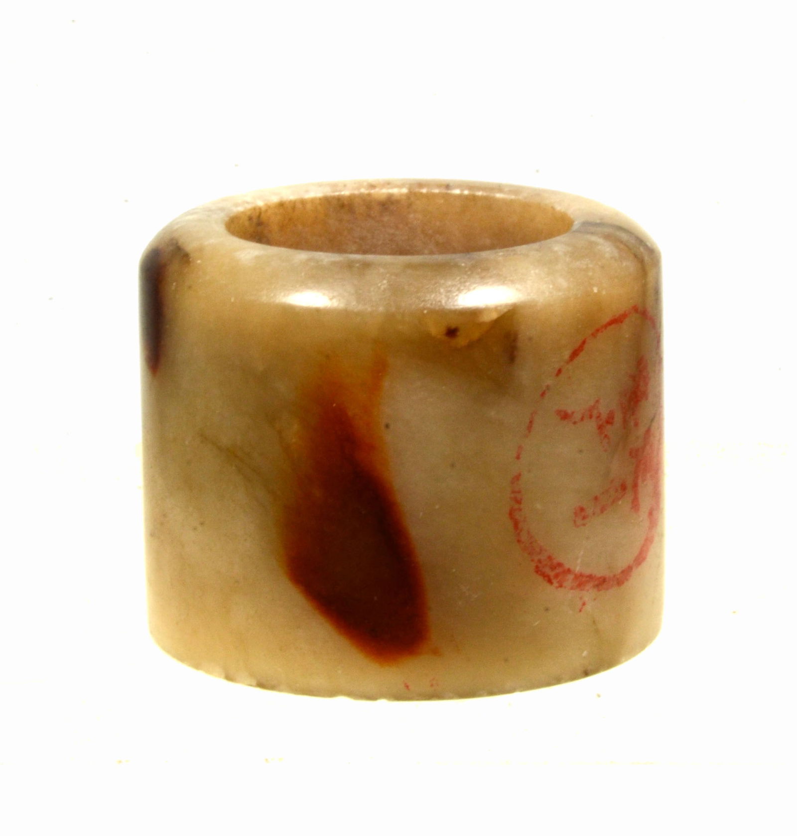 Chinese Jade Stone Archers Thumb Ring (1 of 5)