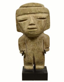 Teotihuacan Stone Carved Standing Figure
