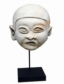 Tumaco La Tolita Fine Pottery Head