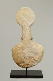 Ancient Anatolian Marble Kusura Type Idol