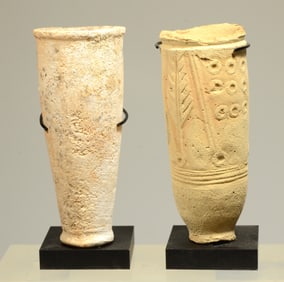 Holyland  Pottery Beakers (2)