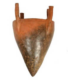 Spectacular Anatolian Terracotta Multi Handle Ritual Vessel