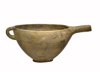 Ancient Near Eastern Amlash Pottery Spouted Vessel