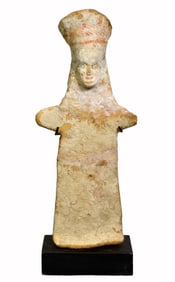 Greek Archaic Style Plank Goddess
